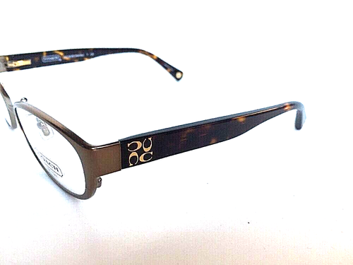 New COACH HC 5029 9002 53mm Silver Cat Eye 53-16-135 Women's Eyeglasses Frame - Imagen 6 de 9