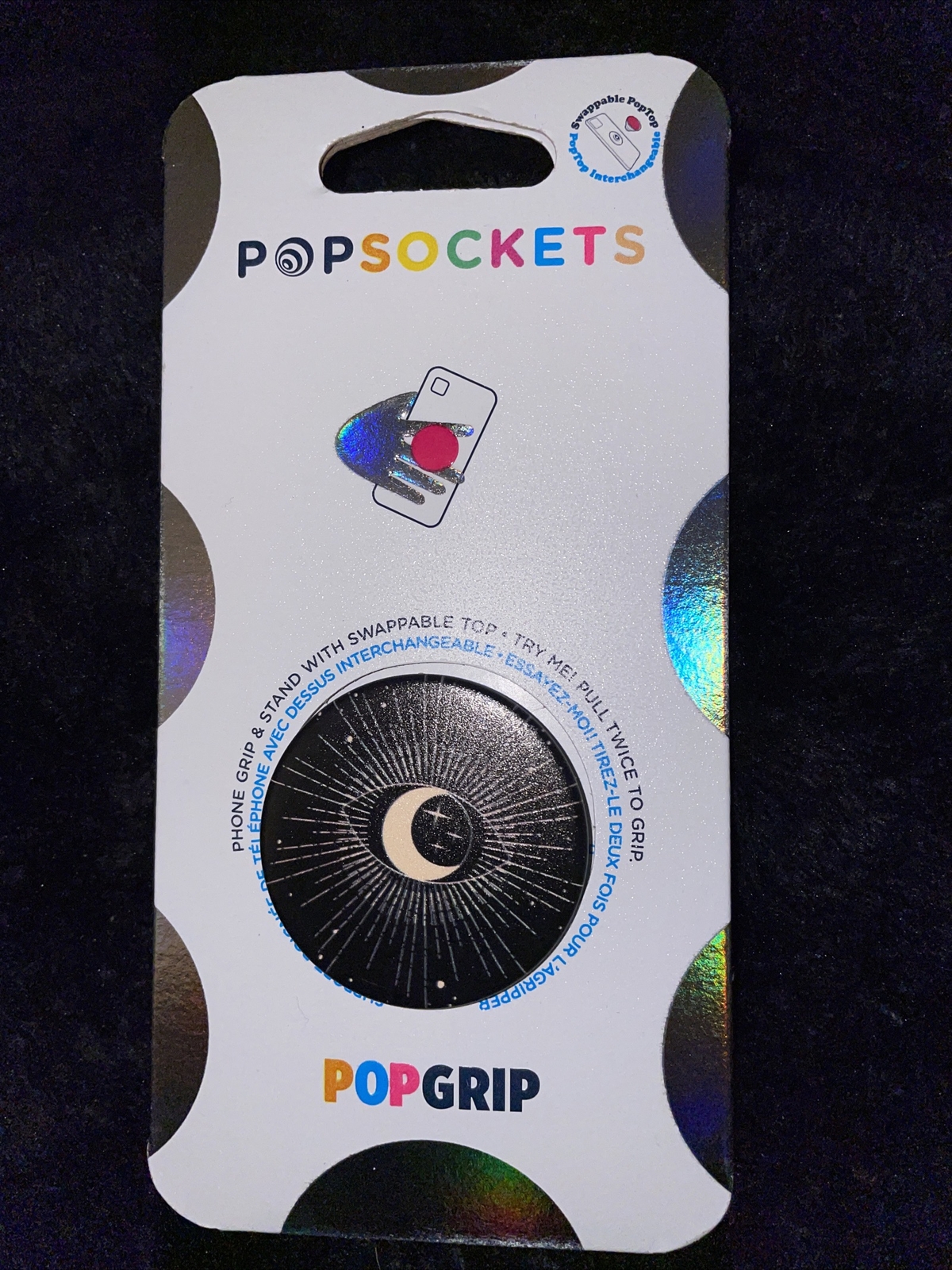 PopSocket PopGrip Collapsible Stand Universal Phone Tablet Holder All Seeing-image