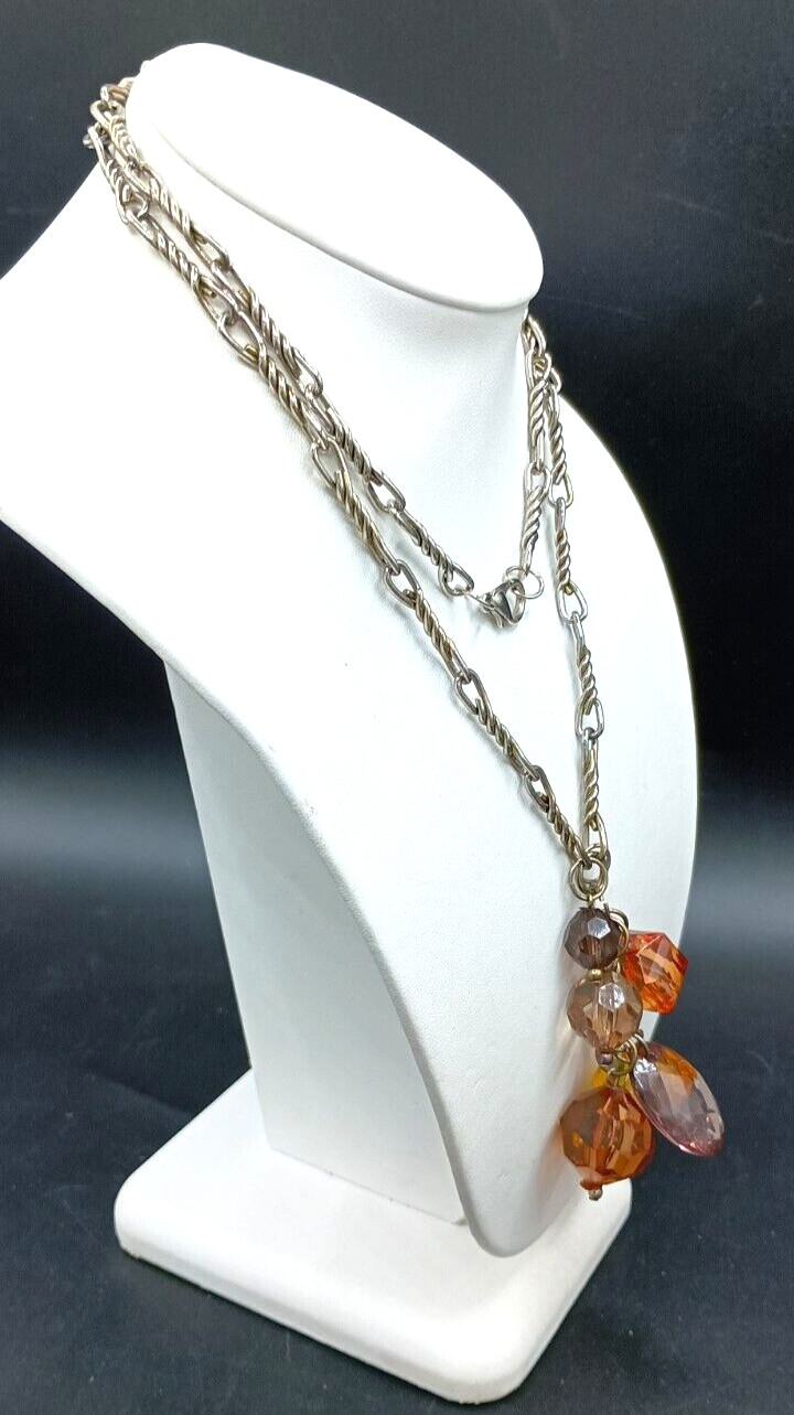 Versatile Multicolor Geometric Pendant Necklace L… - image 6