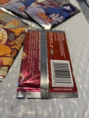 1x Naruto Coils of the Snake Booster Pack CCG Card One 1 Booster pack total  New | eBay