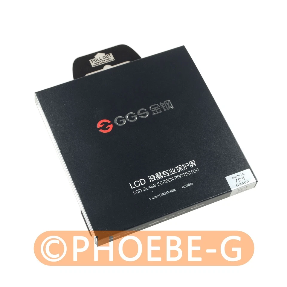 GGS IV 0.5mm Self-Adhesive Glass LARMOR Screen Protector GGS4 for Canon 7D II - Image 3 of 3