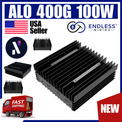 IceRiver ALPH AL0 400G 100W ALPH Mining With PSU 100-240V AC