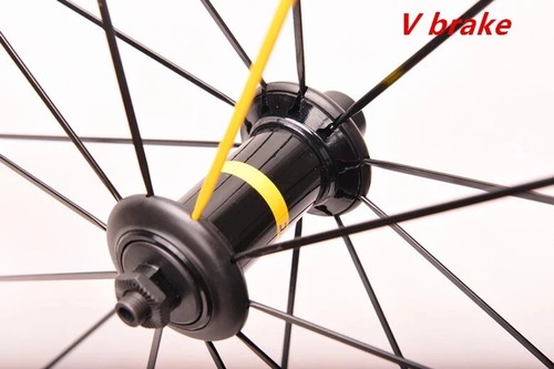 700C Road Bicycle Wheelset Clincher Rims V / Disc Brake Depth 30/40/50mm - Picture 10 of 18