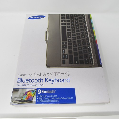 Funda con teclado Samsung Bluetooth para Galaxy Tab S 10.5 Titanio Bronce EJ-CT800 - Imagen 2 de 11