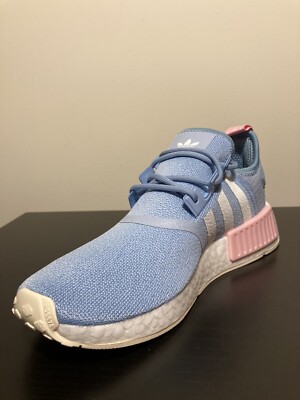 Adidas NMD R1 Blue Pink Boost Shoes Women's Size 9 - GV9185 | eBay