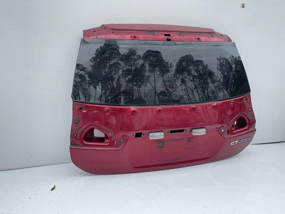 LEXUS CT200h 2011-2017 tapa maletero rojo OEM Foto 2 de 4