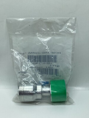 #ad EATON Hose End PERM 1S 1R 12Z S72 BG $36.46