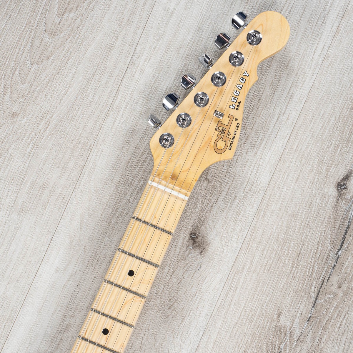 G&L USA Legacy Guitar, Modern Classic Neck, Maple Fretboard