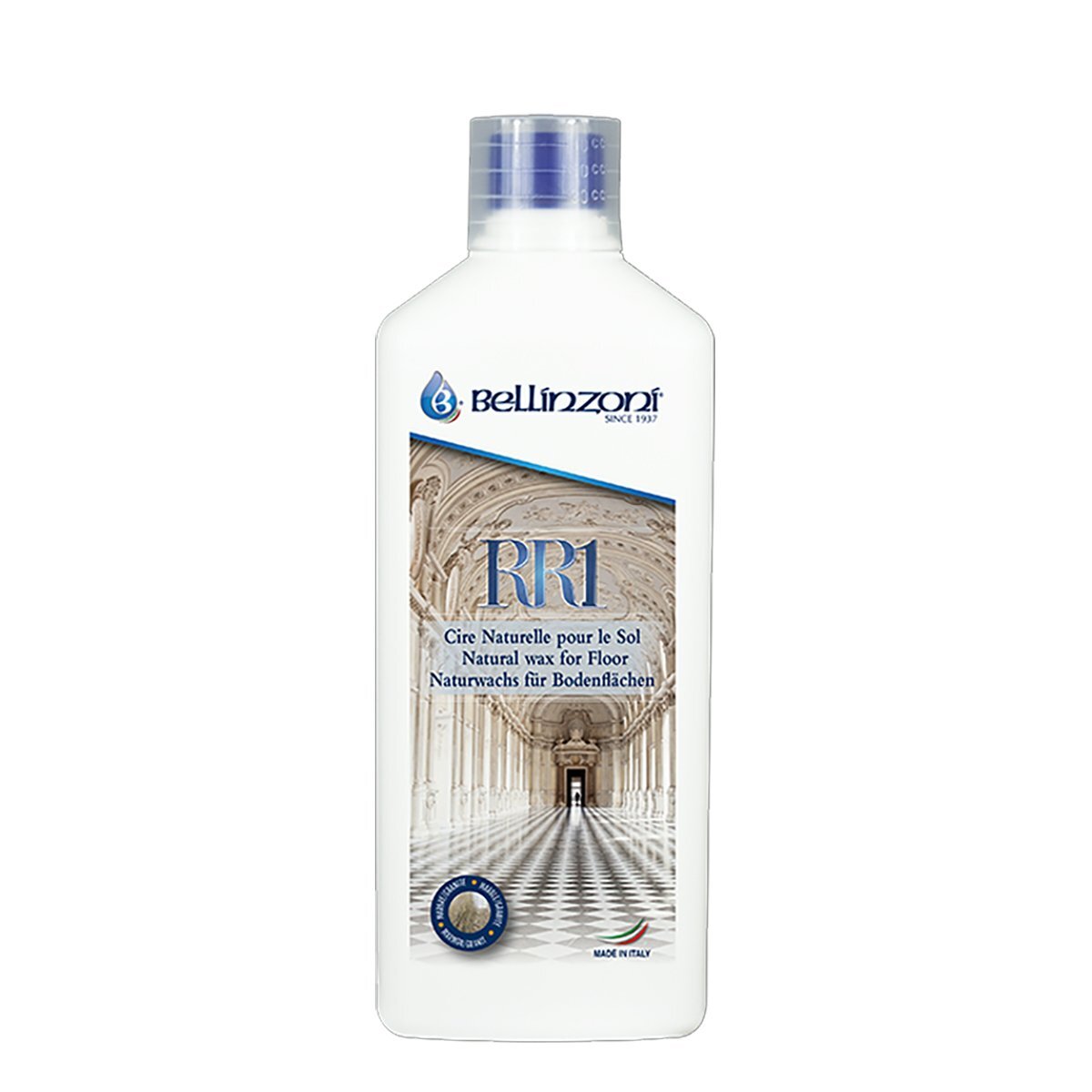 Bellinzoni RR1  CERA LIQUIDA per pavimenti in marmo granito  LT.1