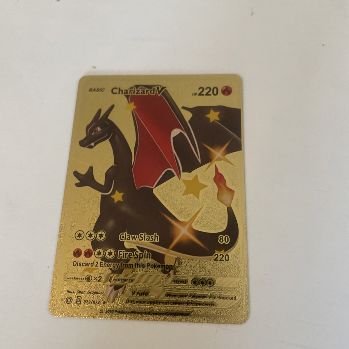 charizard pokemon card 220 Pokémon TCG S-Chinese Card Sword&Shield CS5aC 
