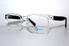 NEW MODERN OPTICAL INSTIGATE CRYSTAL BLACK AUTHENTIC EYEGLASSES FRAMES 54MM RX