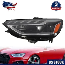 Driver LED Headlight For 2020-2024 Audi A4 S4 8W0941033F W/O Matrix Left Side