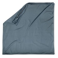 20" x 20" Cover Throw Pillowcases - 85/15 Nylon/Spandex Silky Dark Slate Grey