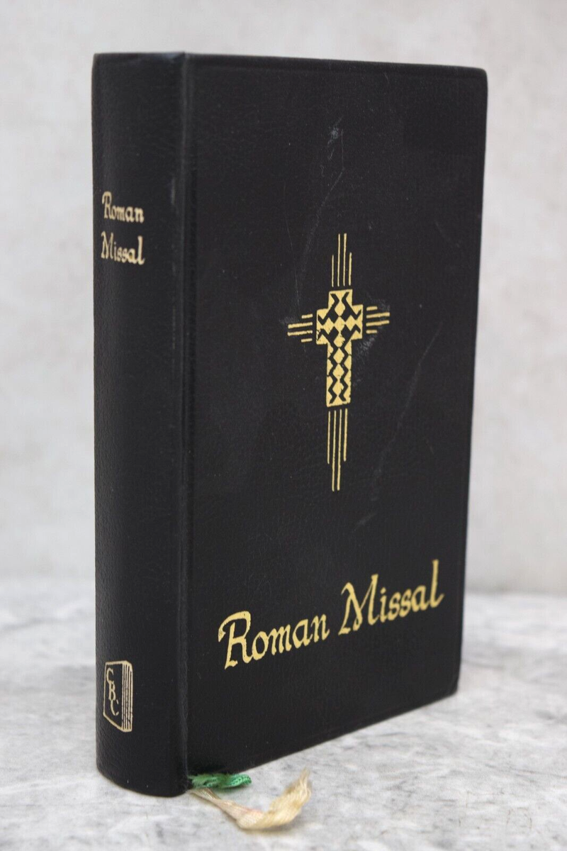 Vintage 1975 Book, The Roman Missal, Jerusalem Bible Edition
