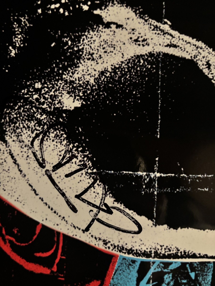 RARE Deftones Hand Signed Poster Self Titled Chino Chi Steph Abe