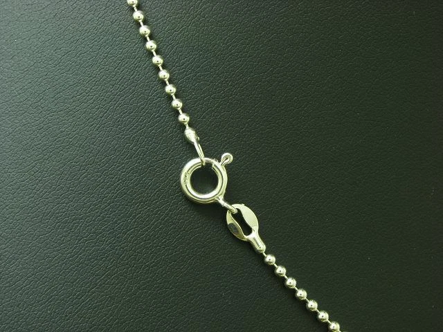 925 Argento Sterling Collana Pendente Con Ambra Ricoperto/45,0cm/11,6g - Immagine 4 di 4