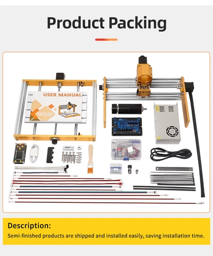 CNC 3018 Pro Max 500W Fräser Fräsen Bohrer Schnitzen Maschine Kit für Leiterplatte Holz Neu - Bild 23 von 24