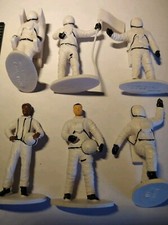 Vintage NASA Plastic Astronaut Toy Figure Set And Space Shuttle Lot Of 6