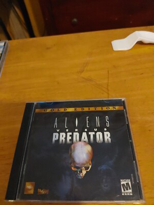 Aliens Versus Predator: Gold Edition (PC, 2000, 2-disc) CD-ROM Game