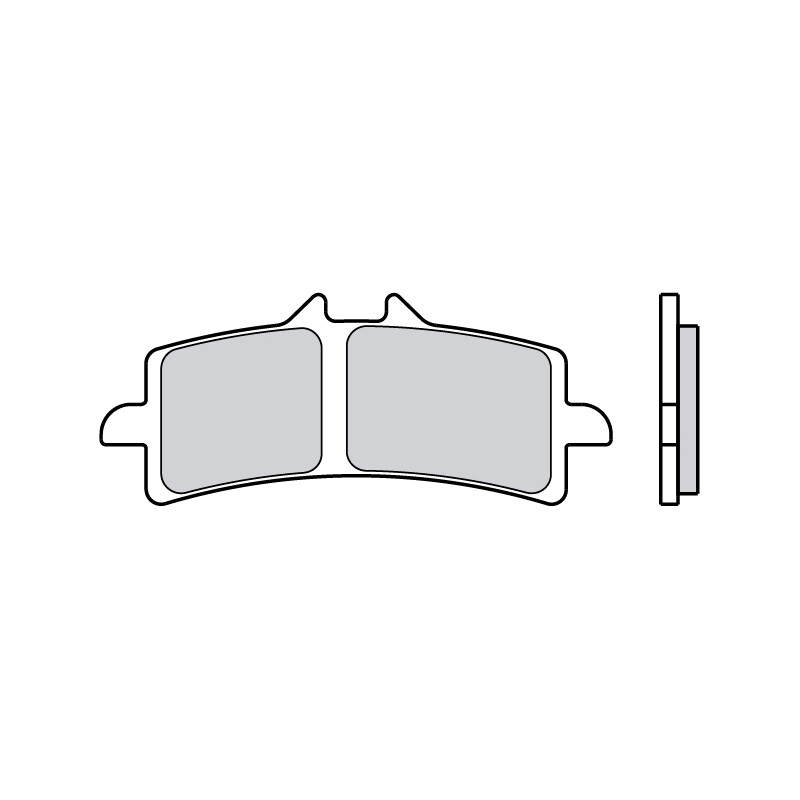 Brake Pads for KTM 690 DUKE R ABS 2015-2019 Front SA Street Brembo - Image 81