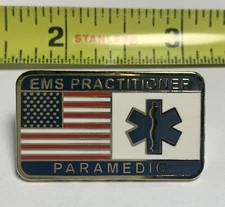EMS Practitioner Paramedic Pin 