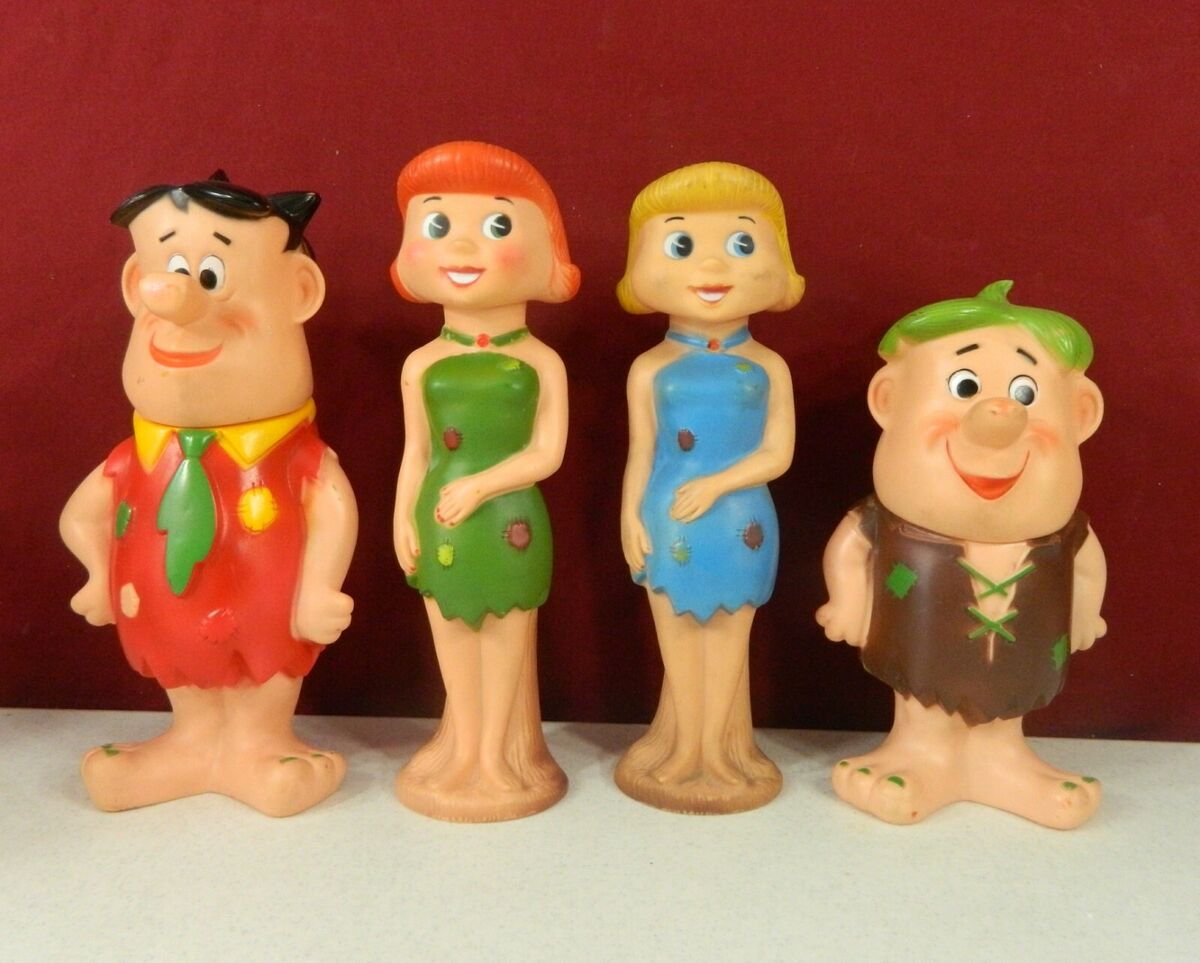 Vintage 1960 The Flintstones Fred Wilma Betty Barney Vintage 1960 The Flintstones Fred Wilma Betty Barney