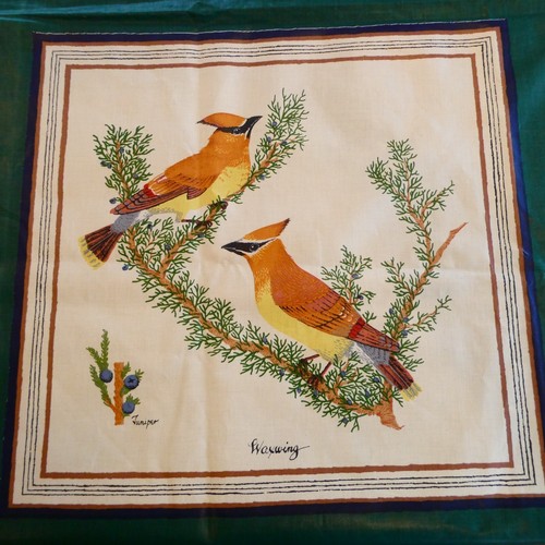 Waverly Birds Country Weekend Fabric 12 Squares Pillow Upholstery 54 x 2 yds VTG - 第 3/14 張圖片