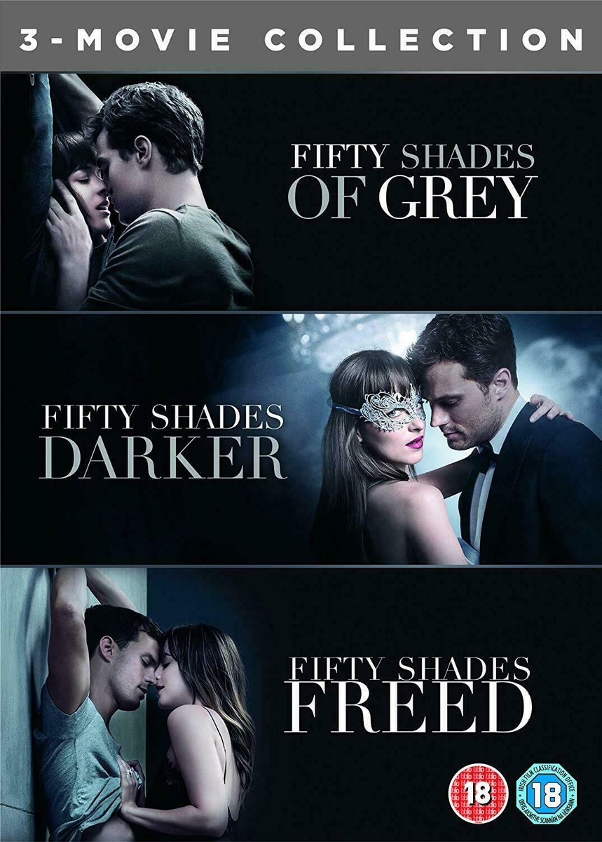 Dvd Fifty Shades Of Grey Fifty Shades 3 Movie Collection DVD Boxset 50 Shades of Grey Freed Darker NEW | eBay