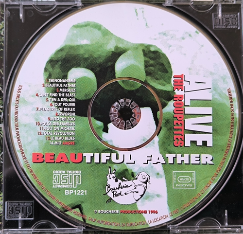 Alive The Roupettes - Beautiful Father French Punk Hardcore 1996 CD NM - Picture 3 of 4