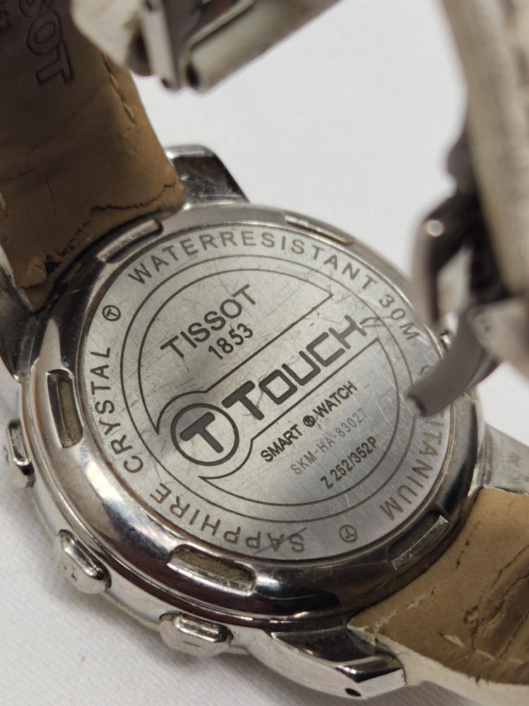 Tissot Z252/352P T-Touch Polished Titanium MOP Watch Tissot Z252/352P T-Touch Polished Titanium MOP Watch