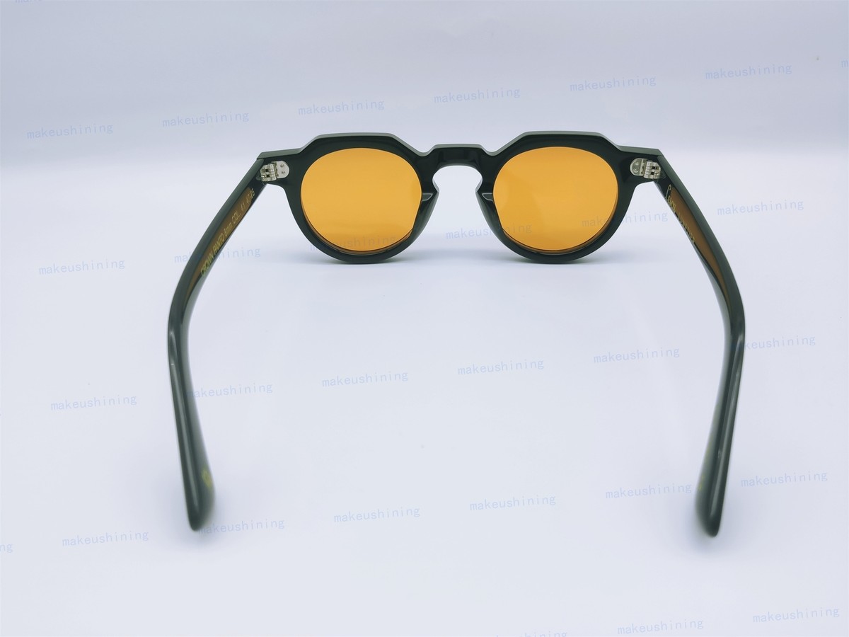 LESCA Lunetier Color 41 Eyeglasses Frame 47-25-145Orange Lenses