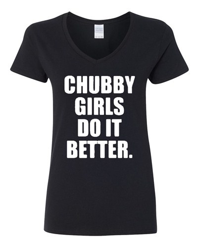 T-Shirt Homme 'No Fat Chicks' - Humour Offensif & Ironic Meme - Cadeau Tee Drôle