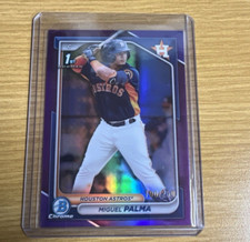 Miguel Palma 2024 Bowman Chrome #BCP-166 Prospects Purple Refractor #/250