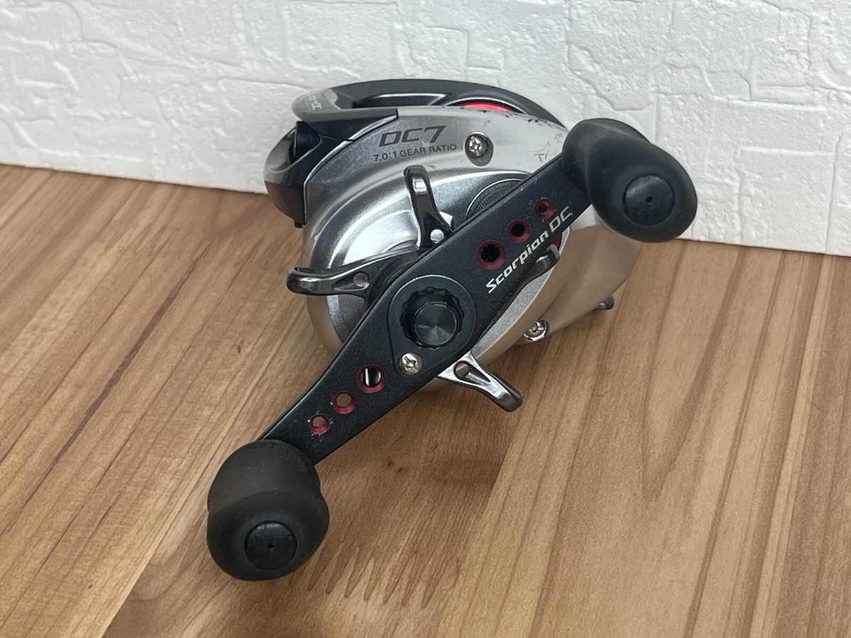 スコーピオンDC 7:1 Shimano 11 scorpion DC7 left Baitcasting Reel 7.0:1 Gear