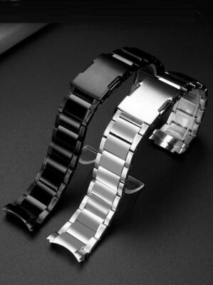 Edelstahl-Uhrenarmband passend für EQB-501/EQB-500/EQB-800 Serie...