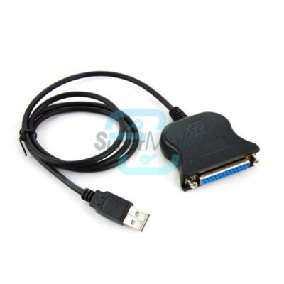 USB to 25pin DB25 Parallel Port Connection Cable Adapter Printer Data Cable