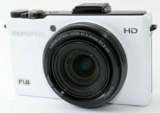 Olympus XZ-1 compact digital camera with original accessories white