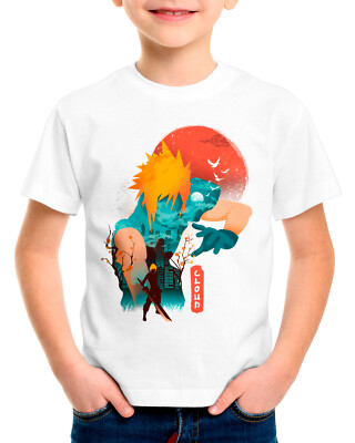 Cloud Sunset Kinder T-Shirt anime cloud choco-bo sephiroth