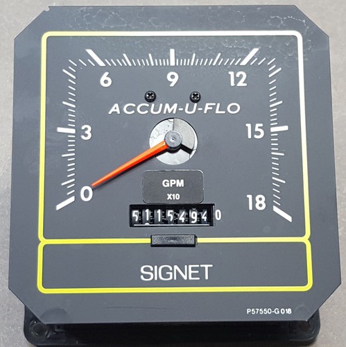 SELLO GEORG FISCHER MEDIDOR ACCUM-U-FLO 0-18GPM. P57550-G018 - Imagen 6 de 12