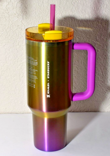 Stanley + Starbucks 40oz Tumbler Purple Iridescent Summer 2024 Target