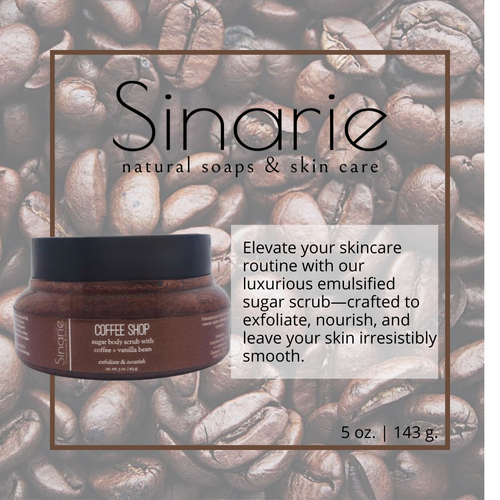 Sinarie Exfoliating Sugar Scrub for Body – Hydrating Moisturizing Body Polish - Picture 46 of 83