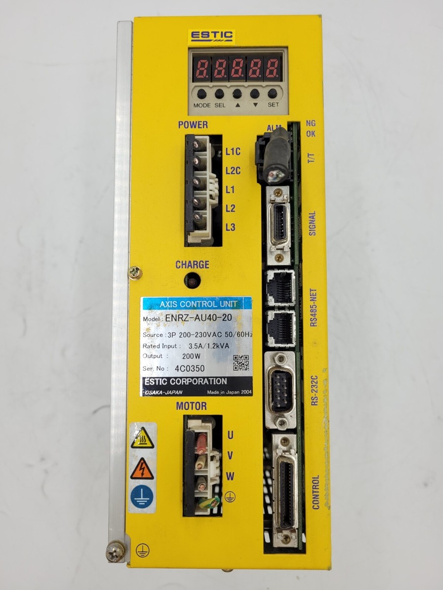 ESTIC ENRZ-AU40-20 AXIS CONTROL UNIT Used | eBay ESTIC ENRZ-AU40-20 AXIS CONTROL UNIT Used | eBay