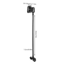 Adjustable Gooseneck Microphone Stand with Desk Clamp Fit for Radio Broadcasting