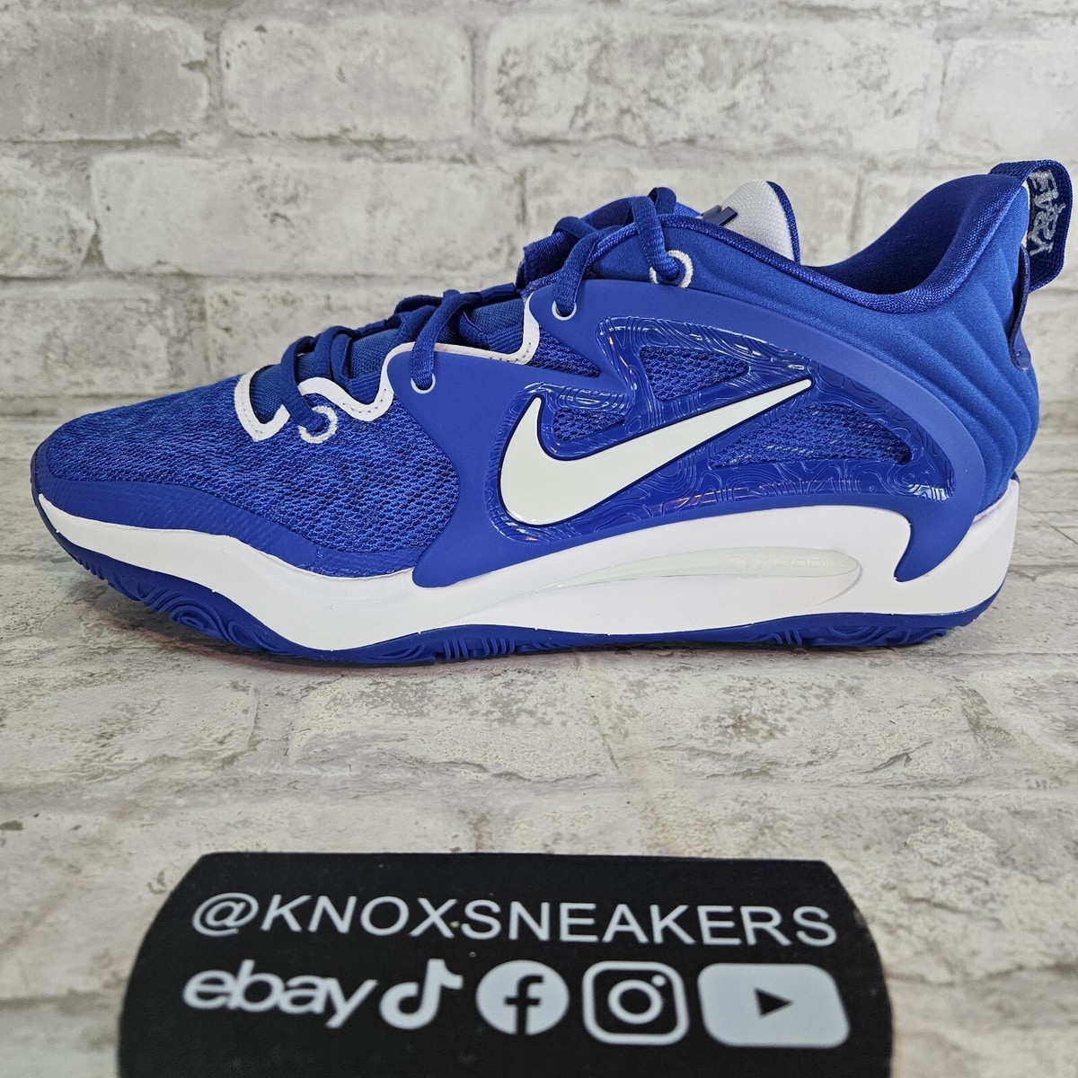 Nike KD15 TB Promo Royal Blue White Basketball DX6648-400 Men's