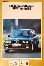 BMW Série 3 E30 Accessoires Prospectus Allemand 22 pages 1/1988 M Tuning