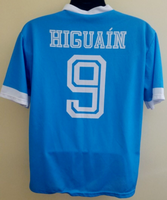 Napoli ナポリ HIGUAIN イグアイン ユニフォーム Napoli Gonzalo HIGUAIN Serie A Soccer Jersey Used Size XL El