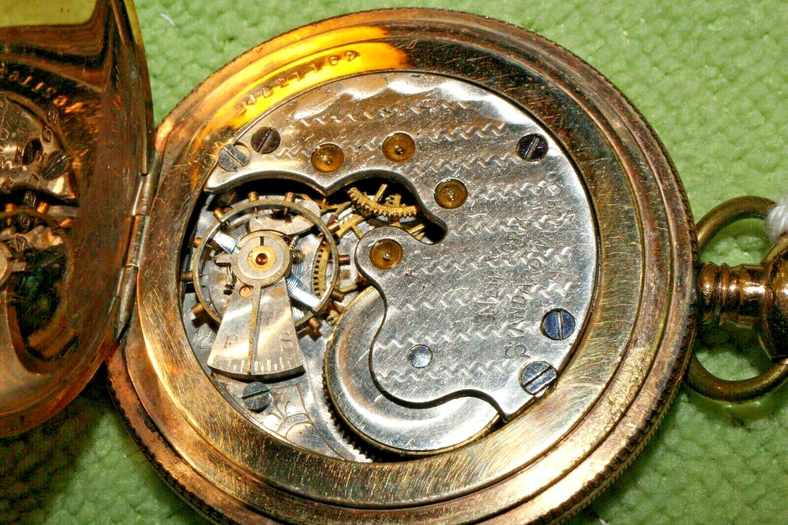 New York Standard Grade 144 Pocket Watch 