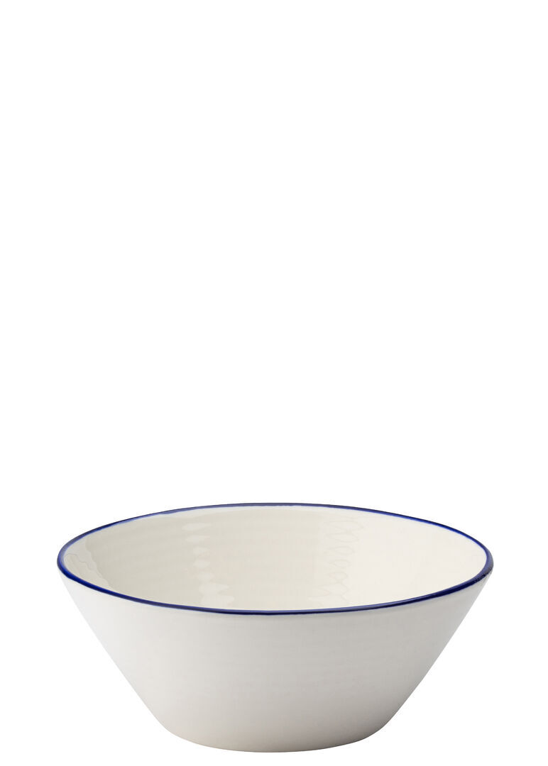 Homestead Vitrified Porcelain Royal Conical Rice Bowl Set 6.25"" (16Cm) Pack Of 6