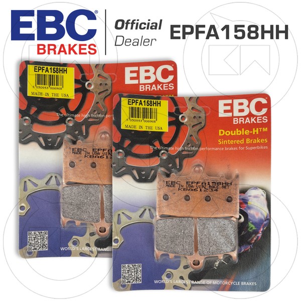 BremsbelÄGe Vorderen Racing Ebc EPFA158HH FüR Suzuki Gsx R 600 1997-2003-image
