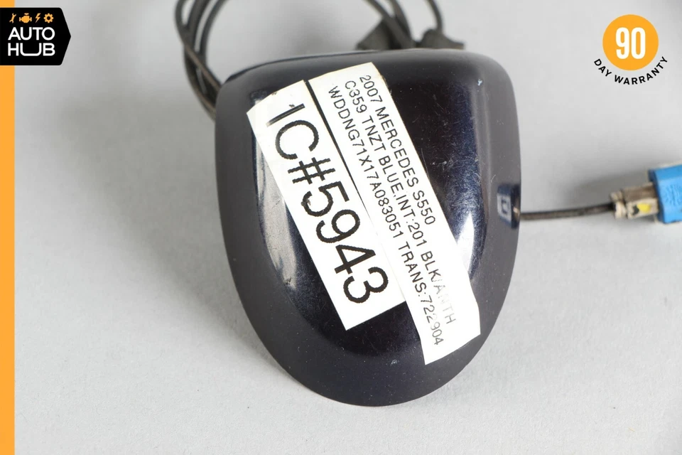 07-13 Mercede W221 S550 S450 Tapa de maletero GPS Sirius Antena de radio satelital OEM Foto 2 de 4